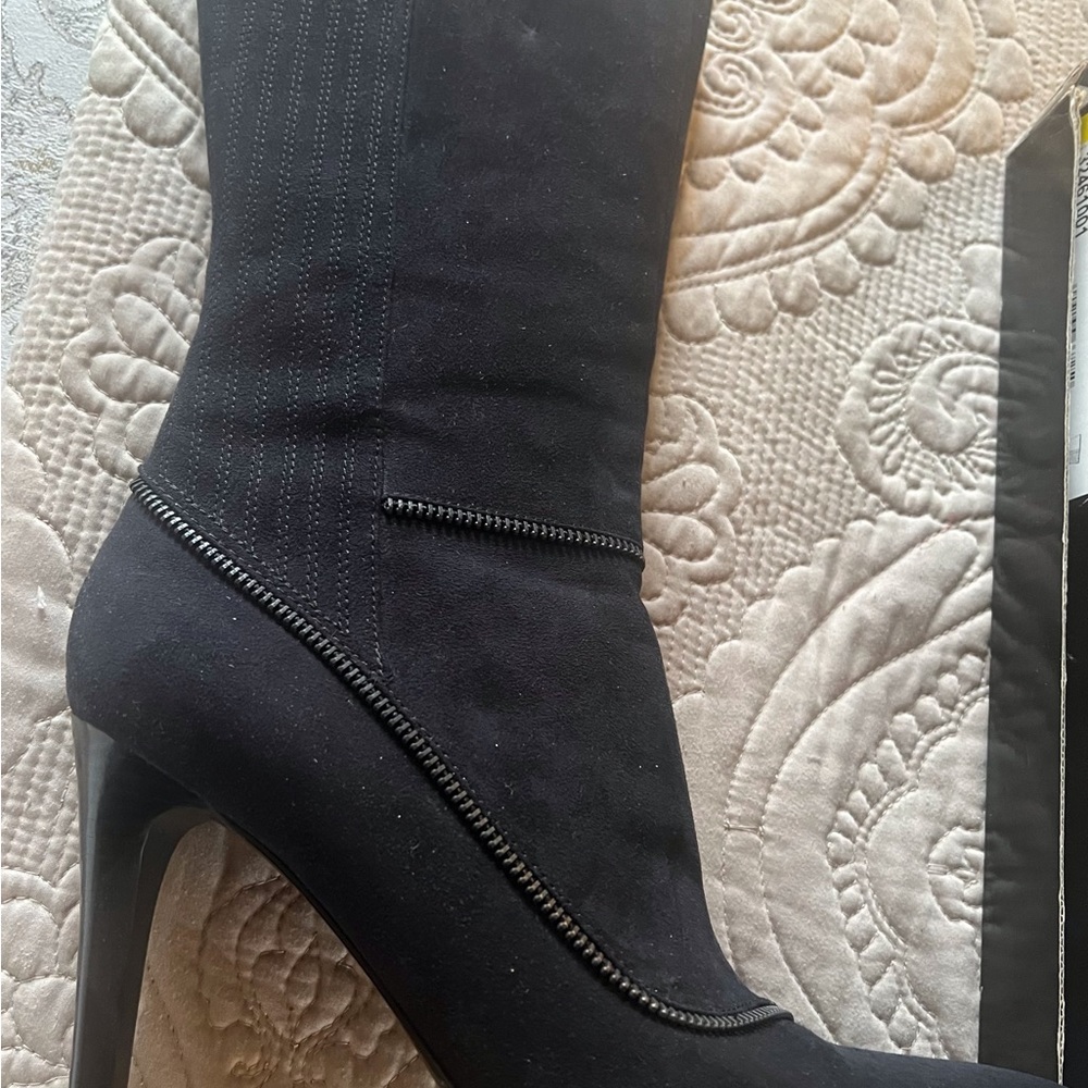 Suede black Carlos Santana Boots